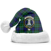 MacCallum Modern Tartan Crest Christmas Hat